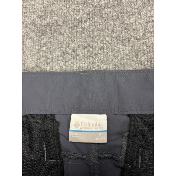 Columbia Pants Womens 6 Gray Omni-Shield Hiking Outdoor Nylon Regular Trail - Picture 2 of 9